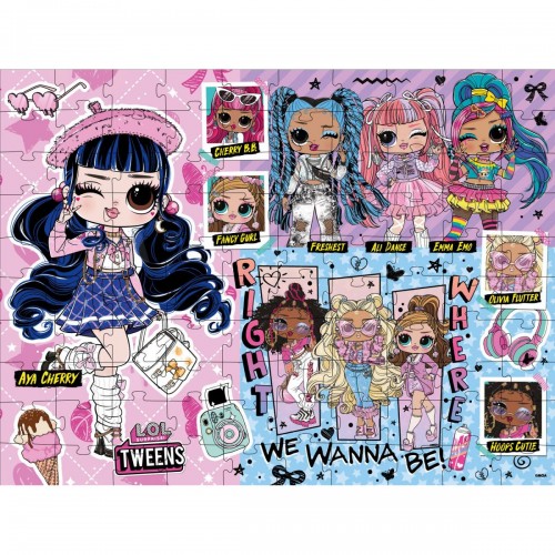 Пазли L.O.L. Surprise! Tweens Collection, 100 елементів (Ідейка)