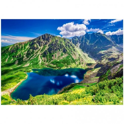 Пазли "Чорний Став озеро Гонсениці в Татрах", 500 елементів (Castorland)