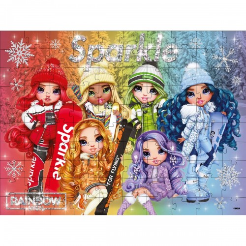 Пазли Rainbow High Winter Break, 100 елементів (Ідейка)
