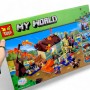 Конструктор "Minecraft/Майнкрафт" 436 дет, в коробке 48х32х6 см (MiC)