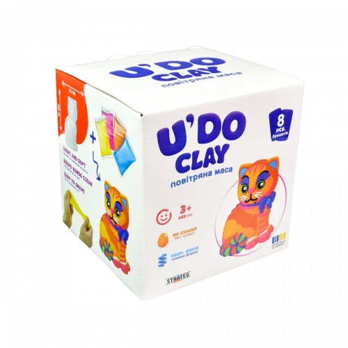 Набір для творчості "Котик UʼDO Clay" (Strateg)