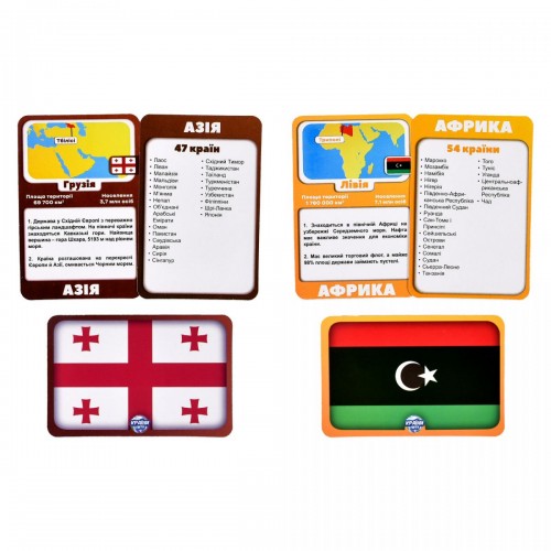 Настільна гра "Країни світу" (укр) (Strateg)