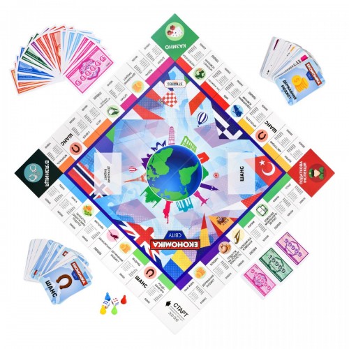 Настільна гра "Економіка світу" (укр) (Strateg)