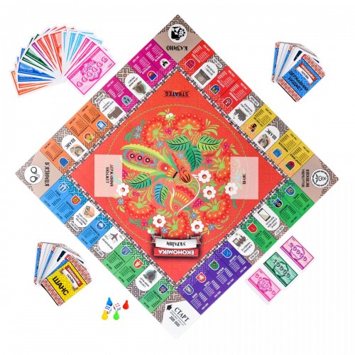 Настільна гра Strateg Економіка України (Strateg)