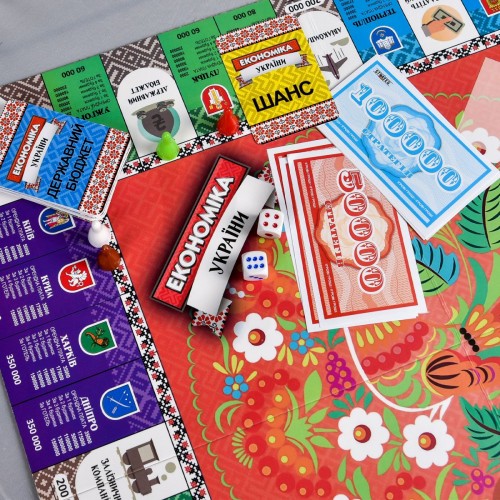 Настільна гра Strateg Економіка України (Strateg)