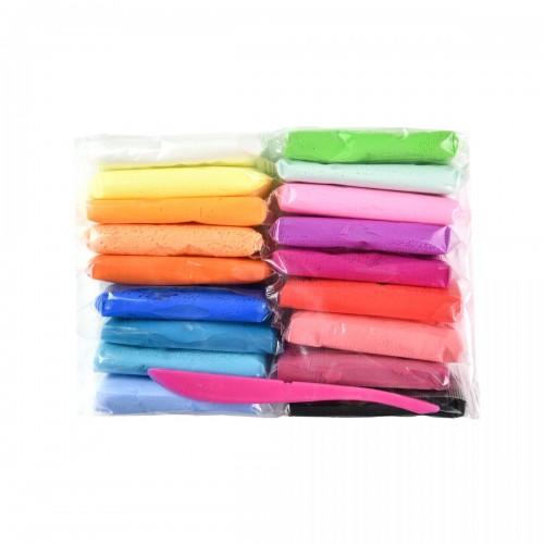 Набір для творчості (повітряний пластилін) "UʼDO Clay. 18 шт" брикет 6г (Strateg)