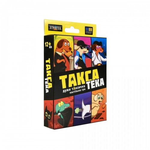 Настільна гра "ТаксаТека" (укр) (Strateg)