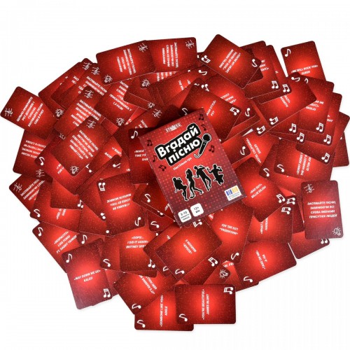 Настільна гра "Вгадай пісню" (укр) (Strateg)