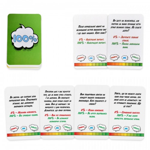 Настільна гра "100% Весела компанія" (укр) (Strateg)