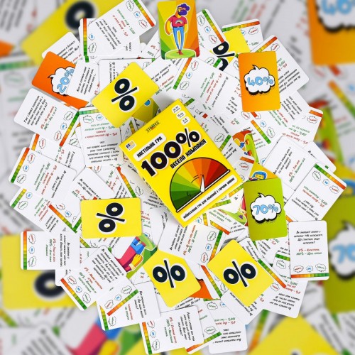 Настільна гра "100% Весела компанія" (укр) (Strateg)