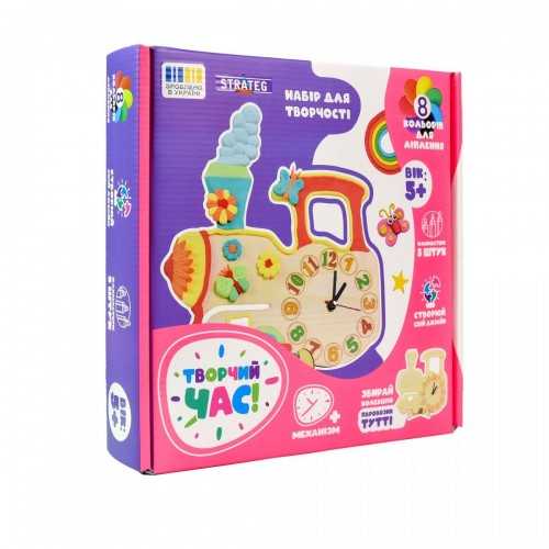 Набір для творчості Творчий час ПАРОВОЗИК ТУТТІ (Strateg)