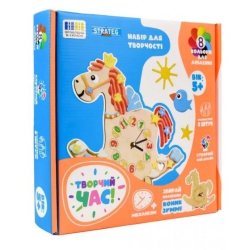 Набір для творчості Творчий час КОНИК ЗУММІ (Strateg)