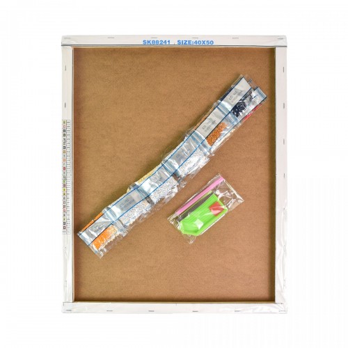 Алмазна мозаїка "Три вірних друга" 40х50 см (Strateg)