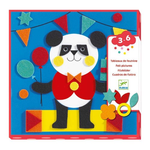 Художній комплект аплікація DJECO М’які істоти (Djeco)