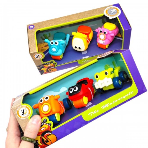 НАБІР МОТОЦИКЛІВ (ВИД 2) (JIAZHOUDA TOYS)
