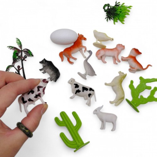 НАБІР ТВАРИН У КОЛБІ (Свійські тварини) (MiC)