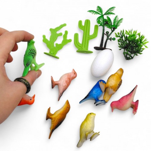 НАБІР ТВАРИН У КОЛБІ (ПТАХИ) (MiC)