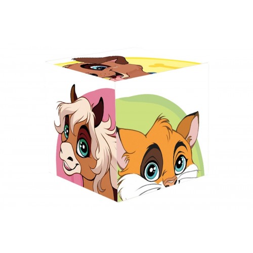 Кубики "Домашние животные" (4 шт) (Технок)