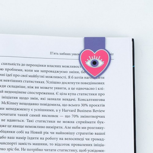 Набір магнітних закладок з фігурними скріпками Letter (Kite)