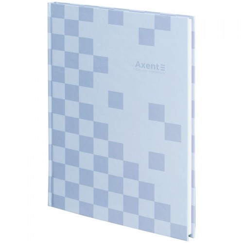 Книга записна А4-, 203*273 мм,96арк., кліт., Mosaic, сіра (Axent)