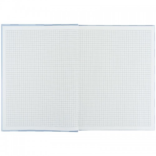 Книга записна А4-, 203*273 мм,96арк., кліт., Mosaic, сіра (Axent)