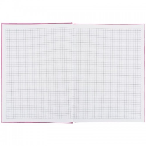 Книга записна А4-, 203*273 мм,96арк., кліт., Mosaic, рожева (Axent)