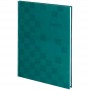 Книга записна А4-, 203*273 мм,96арк., кліт., Mosaic, зелена (Axent)