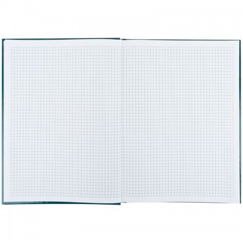 Книга записна А4-, 203*273 мм,96арк., кліт., Mosaic, зелена (Axent)