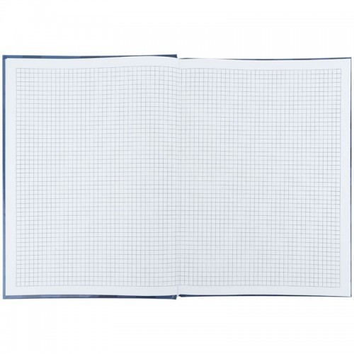 Книга записна А4-, 203*273 мм,96арк., кліт., Mosaic, синя (Axent)