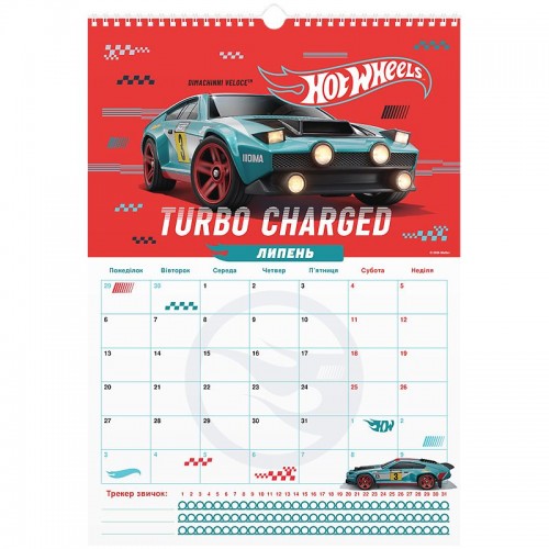 Календарь-планер настенный на 2026 р., HW26-440 (KITE канцелярія)