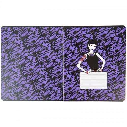 Зошит 48 арк., кл., гібр.лак + УФ лак, TK (Kite)