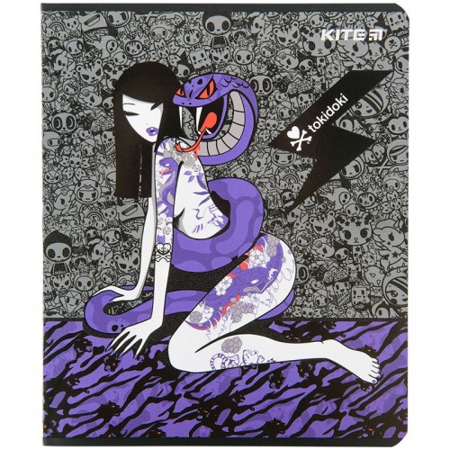 Зошит 48 арк., кл., гібр.лак + УФ лак, TK (Kite)