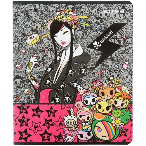 Зошит 48 арк., кл., гібр.лак + УФ лак, TK (Kite)