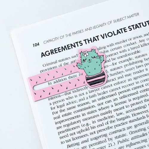 Набір магнітних закладок-індикаторів Cactus (Kite)