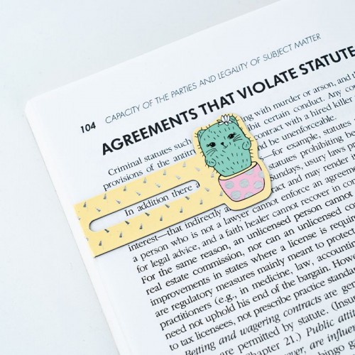 Набір магнітних закладок-індикаторів Cactus (Kite)