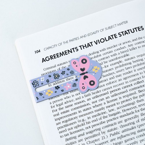 Набор магнитных закладок-индикаторов Butterfly (Kite)