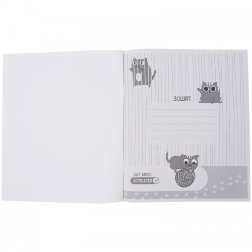 Зошит предметн. 48 арк., кл., софт т.гібр.л, Cat, хімія (Kite)