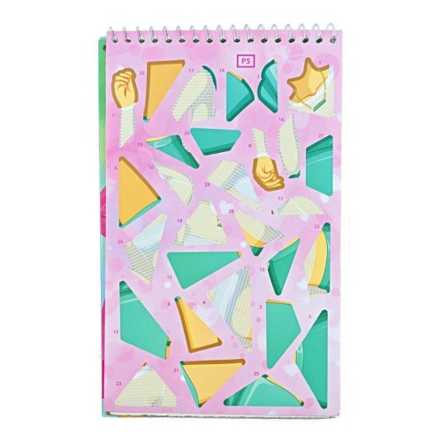 Стикербук по номерам "Summer. Бестис" (Besties)