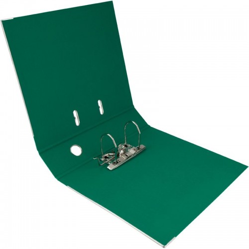 Папка-реєстратор двост. PP 7,5 cм, зібрана, зел (Axent)