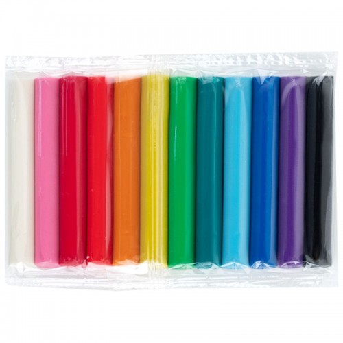 Пластилин восковой, 12 цветов, 200 г HW-2 (Kite)