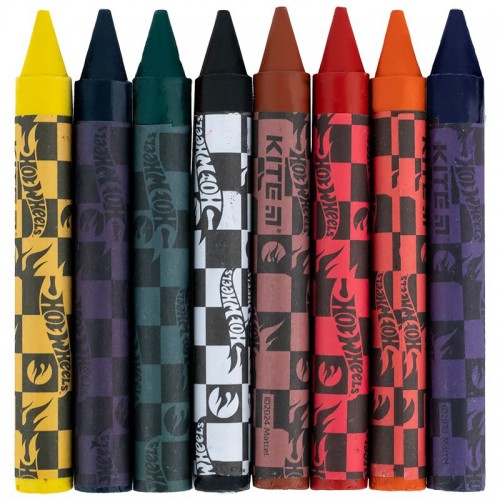 Крейда воскова Jumbo, 8 кольорів HW (Kite)