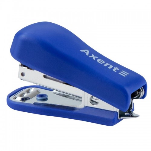 Степлер Standard пласт., №10/5, 12 л., синий (Axent)
