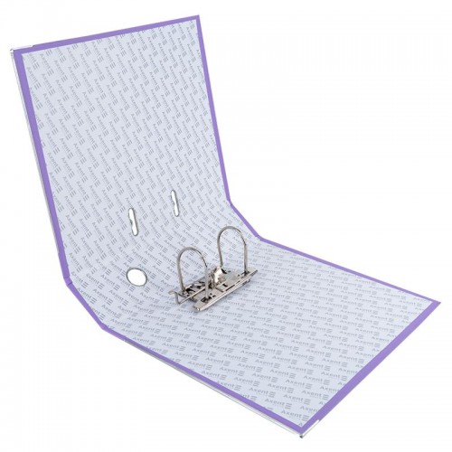 Папка-реєстратор одност. PP 7,5 cм,зібрана,Pastelini,бузкова (Axent)