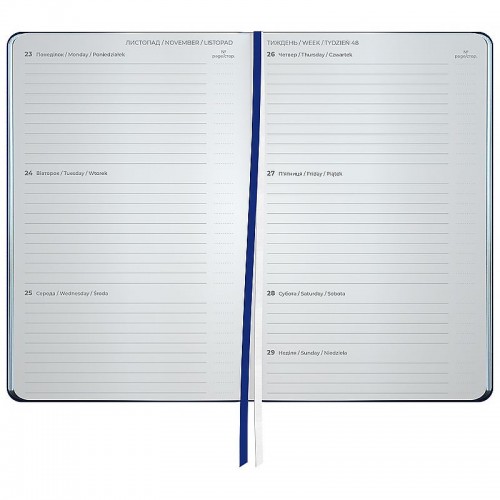 Щотижневик 2026 Partner City Soft, 125*195, синій (Axent)