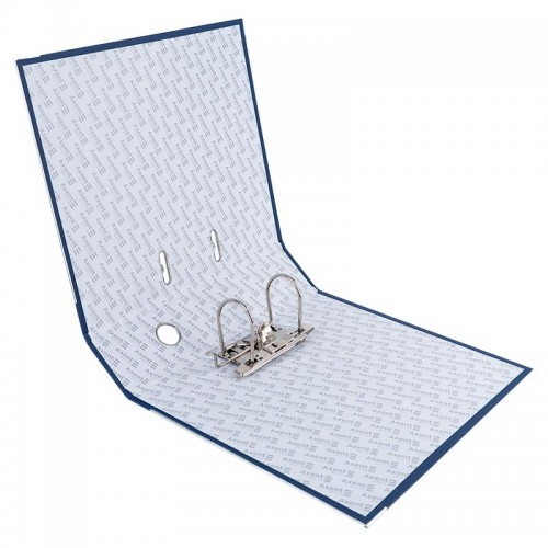 Папка-реєстратор одностор. PP 7,5 cм, зібрана, темно-синя (Axent)