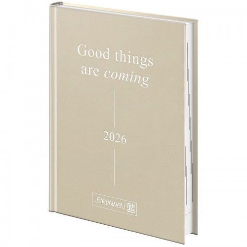 Щоденник 2026 Стандарт Torino Trend бежевий (BRUNNEN ДК)