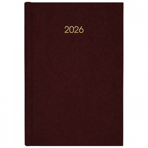 Щоденник 2026 Classic Style, 145*210, з/т коричневий (Axent)