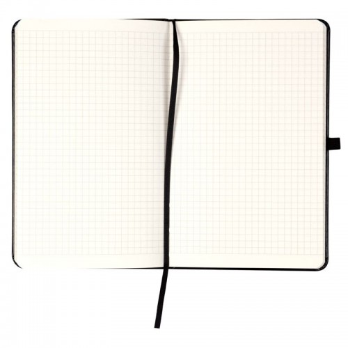 Книга записна Partner Lux, 125*195, 96арк, кл, чор, Воля (Axent)