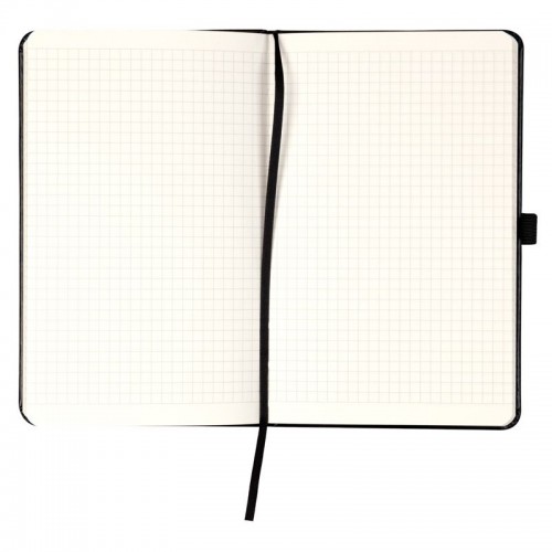 Книга записна Partner, 125*195, 96арк, кліт, чорн, Герб (Axent)