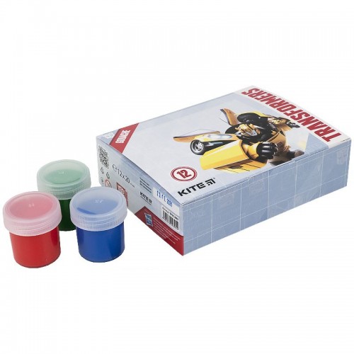 Гуаш, 12 кол., 20мл TF (Kite)